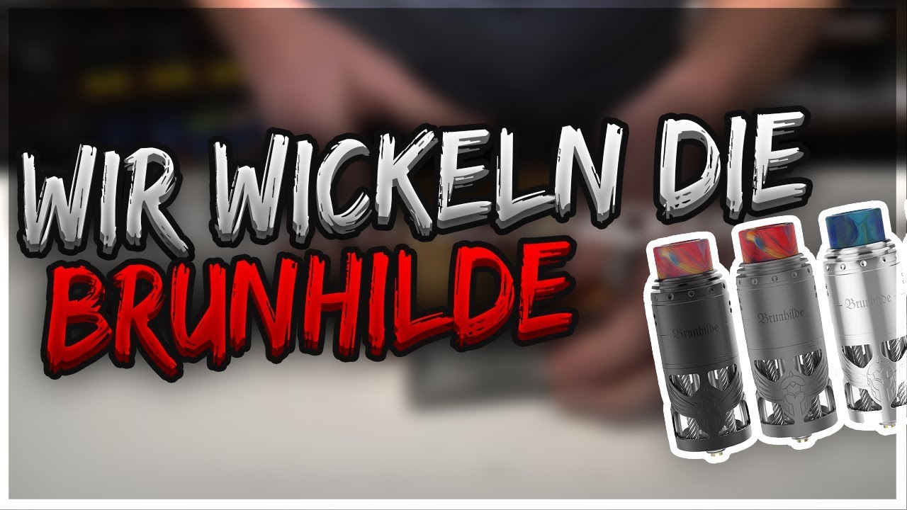 Wie wickelt man die BRUNHILDE RTA?! | Tutorial by Vaper Shop