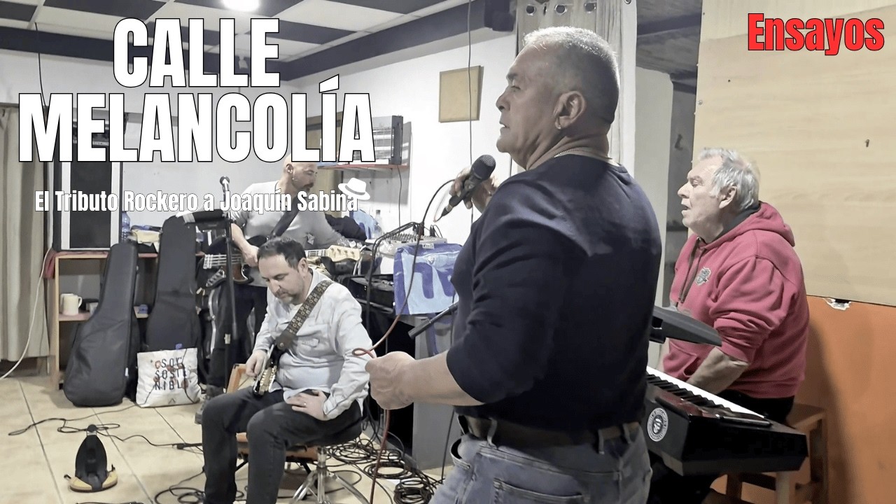Calle Melancolía - Versión Los Delcapo (Tributo a Joaquín Sabina)#joaquínsabina #video