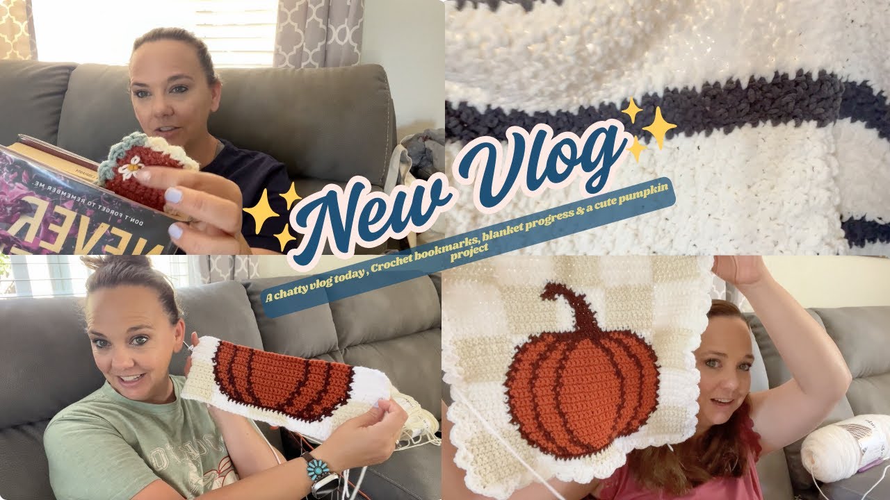 A Chatty Vlog + Working on Crochet Projects