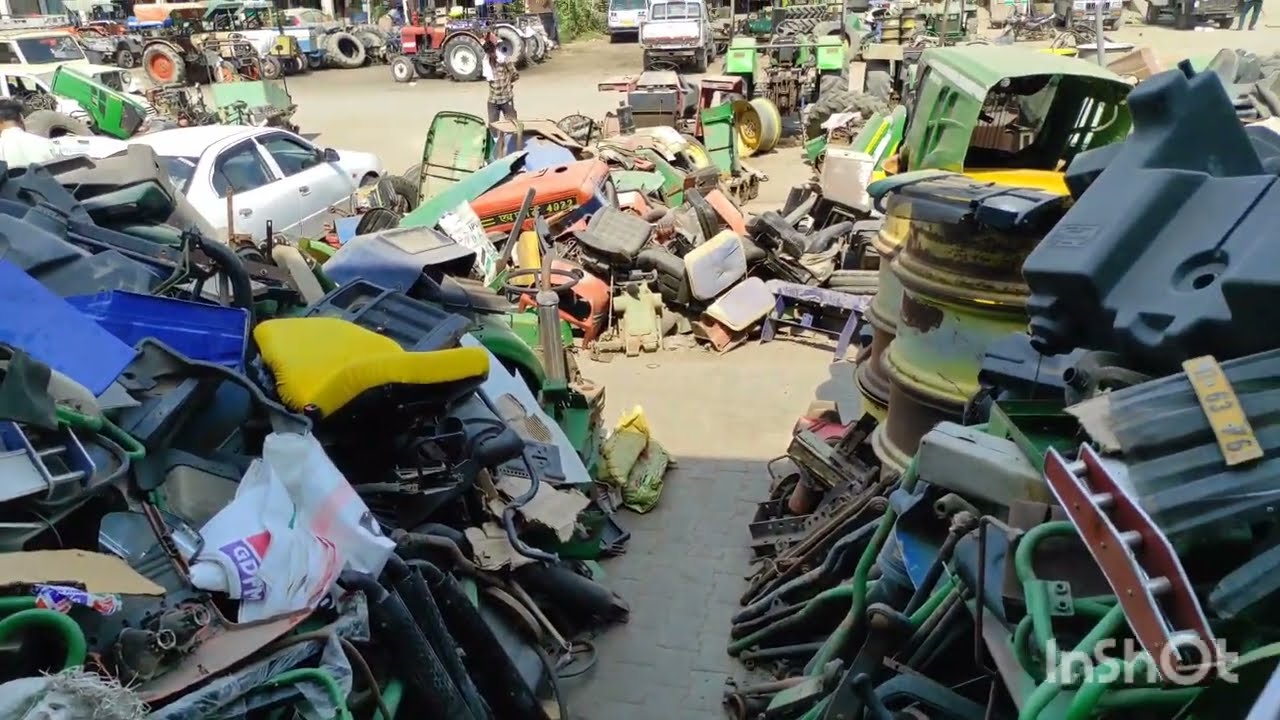 Sirsa kabad market live sales |73570-79929 | 30000 में इंजन 1 लाख में tractor 😱 #trending #tractor