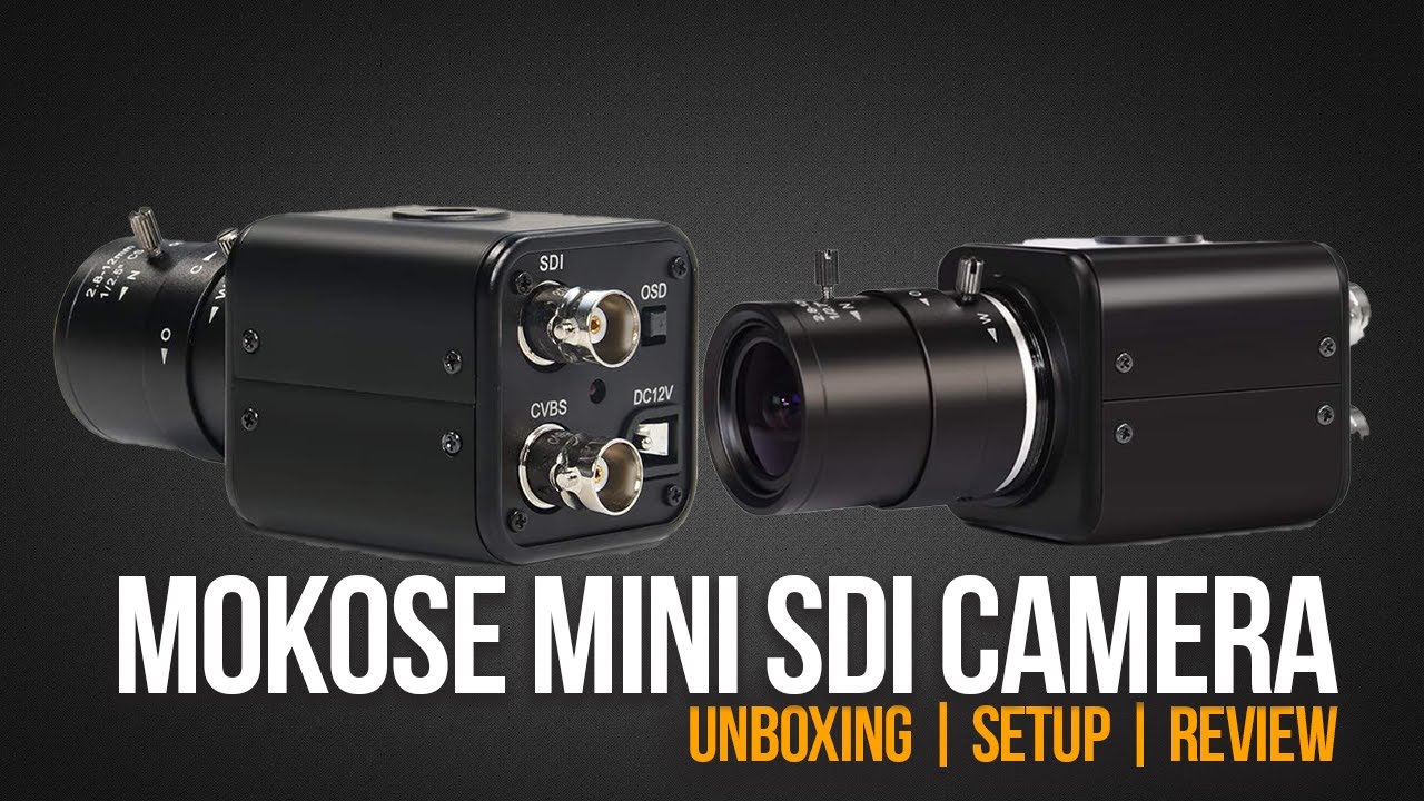 HOW GOOD IS A $90 SDI CAMERA? | MOKOSE Mini SDI Camera | Unboxing, Setup & Review