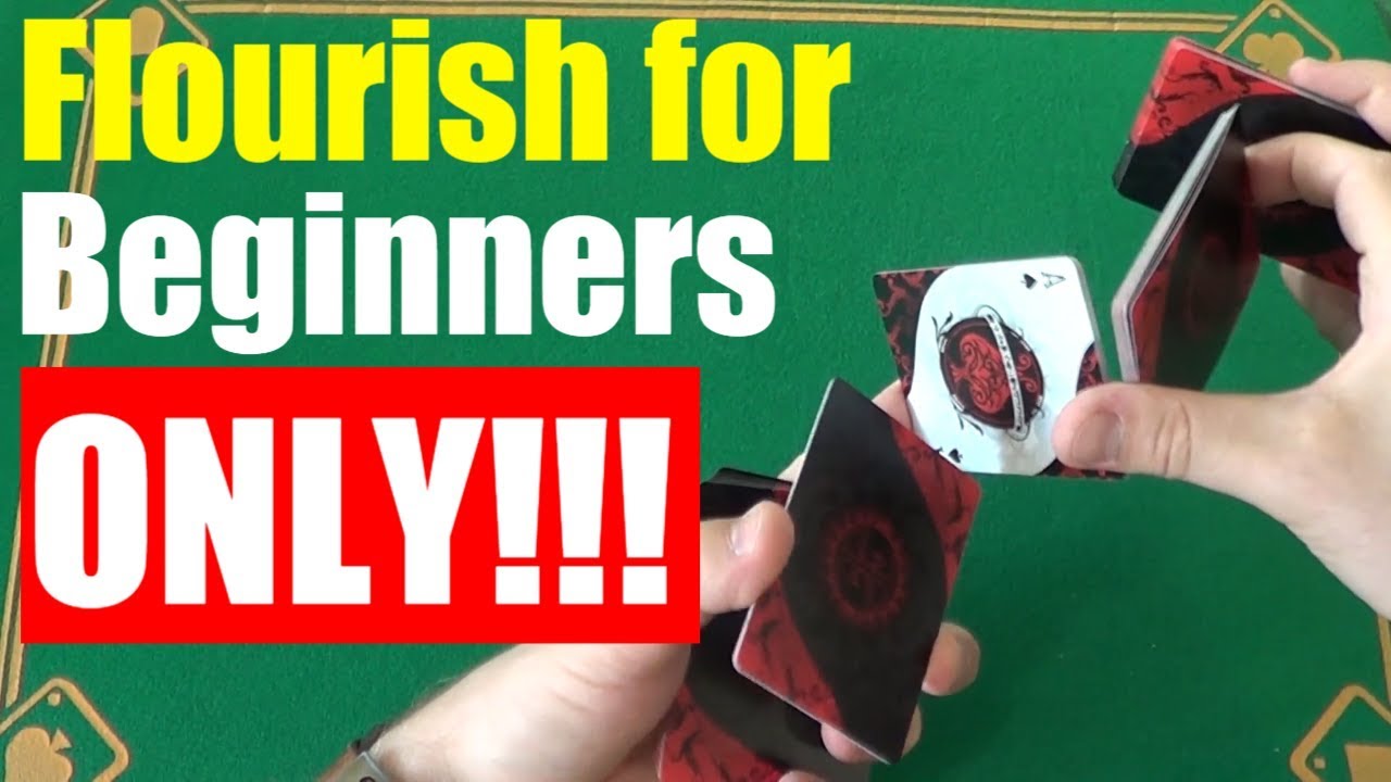 COOL Card Flourishes Tutorial / Card Flourishes for Beginners ONLY!!! #cardflourishes