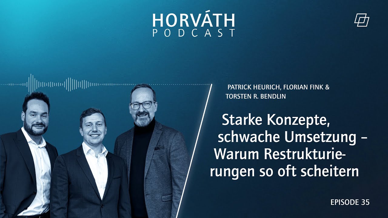 Starke Konzepte, schwache Umsetzung – Warum Restrukturierungen so oft scheitern