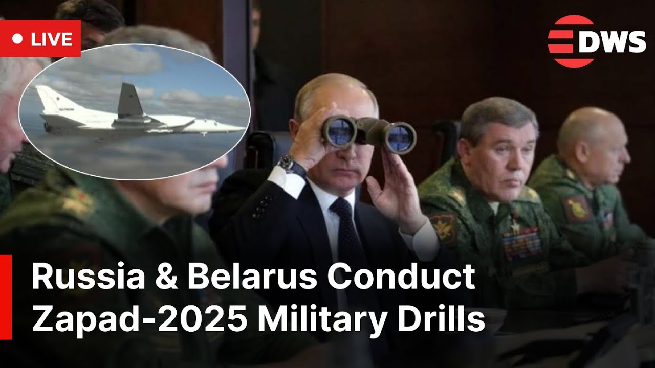 LIVE: Massive Zapad-2025 Joint Drills | Russia & Belarus Military Maneuvers | AH1E