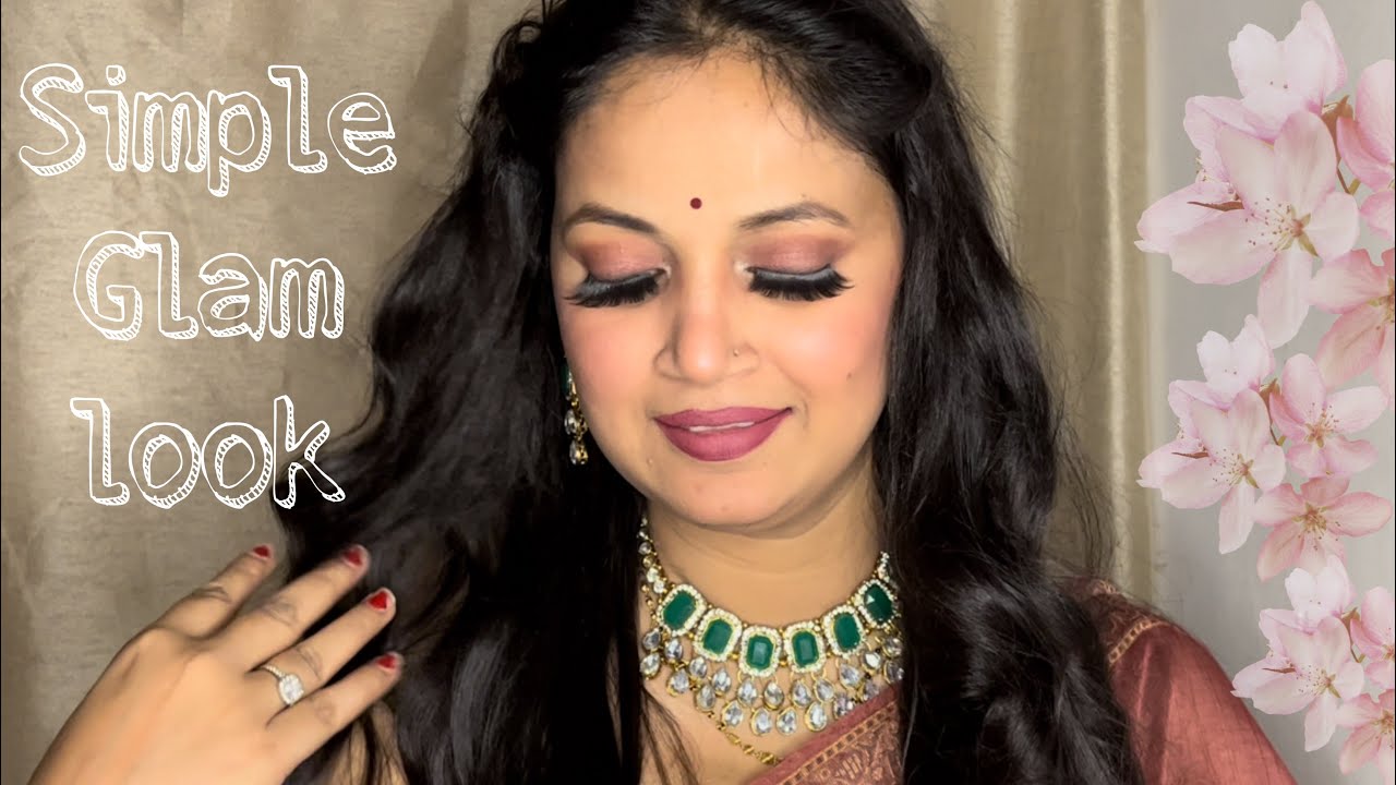 Kam products se kare esa makeup💄/glam look/warm look  || prabha verma