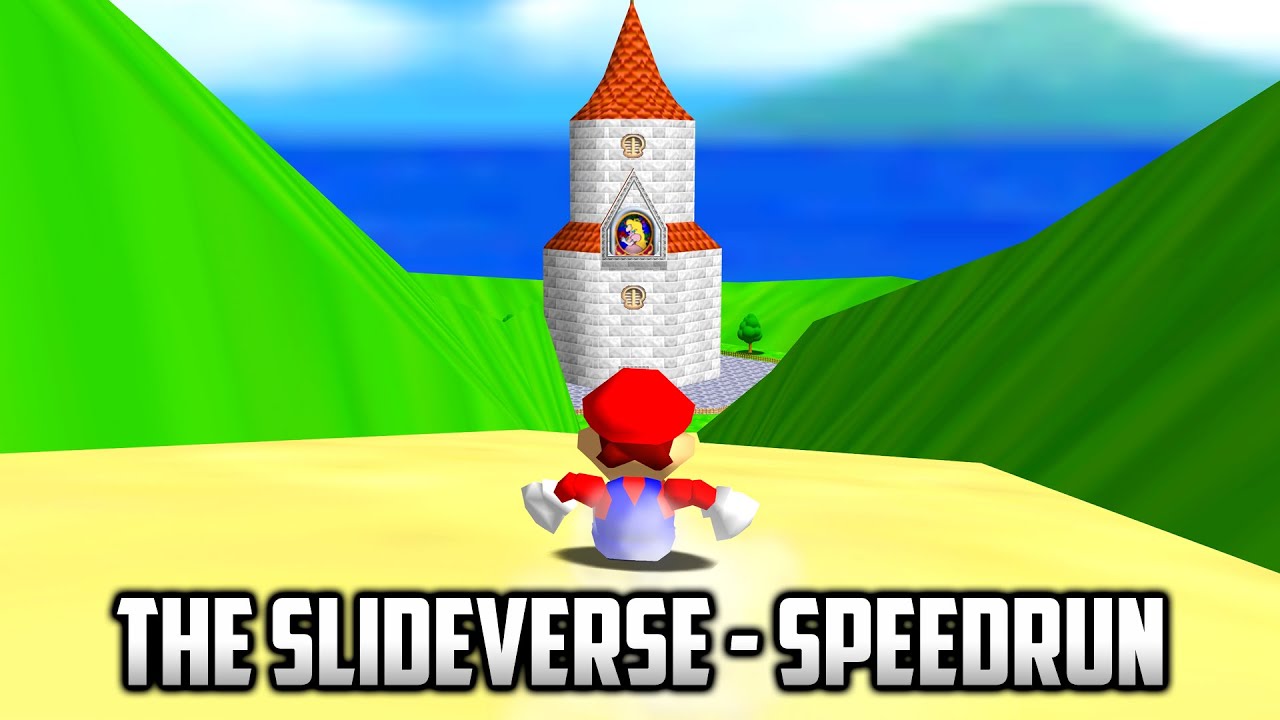 ⭐ Super Mario 64 - The Slideverse (DEMO) - Speedrun (TAS) 06:04
