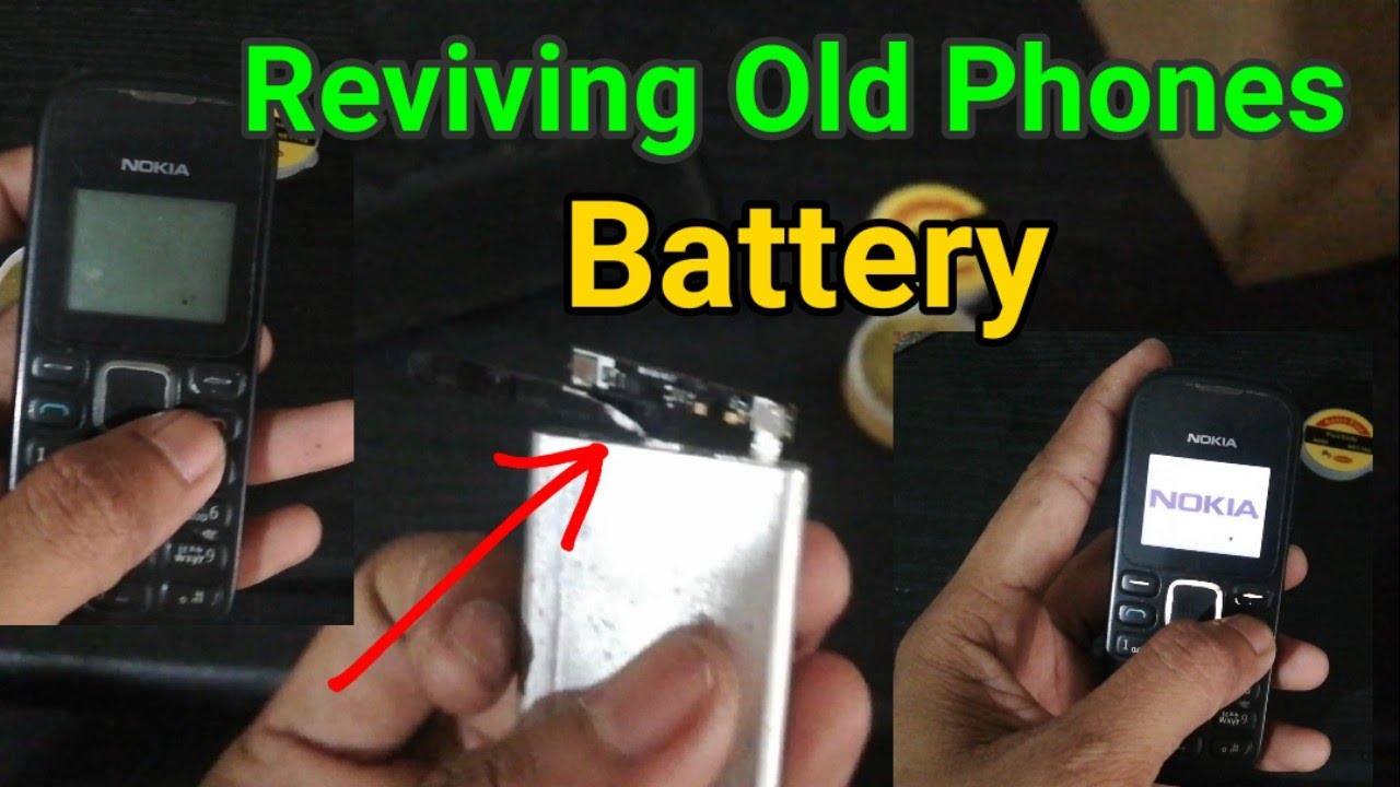 Reviving dead lithium battery of old nokia phones (EASY FIX)