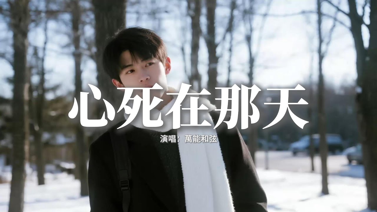 萬能和弦 - 心死在那天 (深情男版)『心死在一瞬間，在你離我而去的那天，曾有個傻子愛你不顧一切，現在變成瘋子拼命懷念。』【動態歌詞MV】