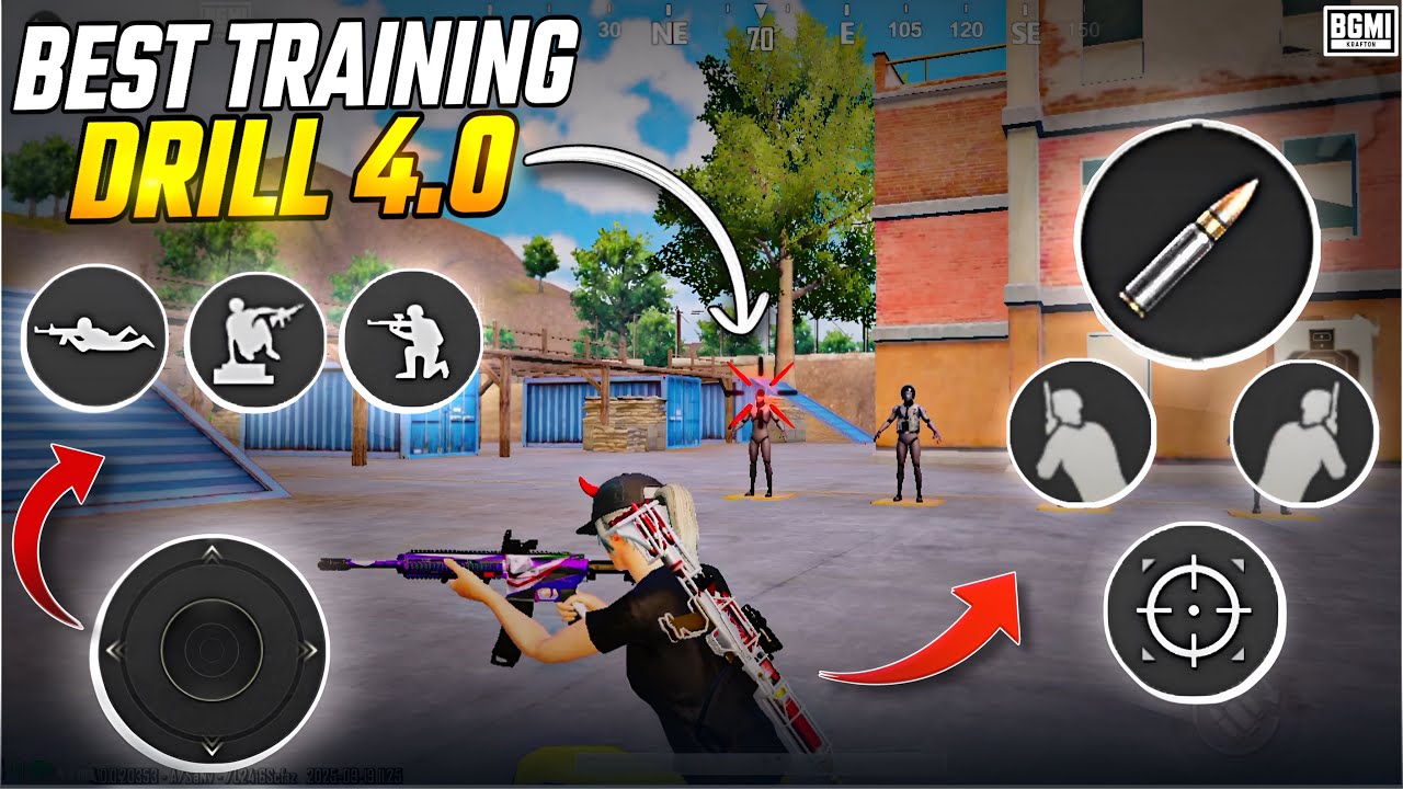 BEST TRAINING DRILL 4.0 NEW UPDATE 🔥 SENSITIVITY SETTINGS | BGMI SENSITIVITY CODE TODAY