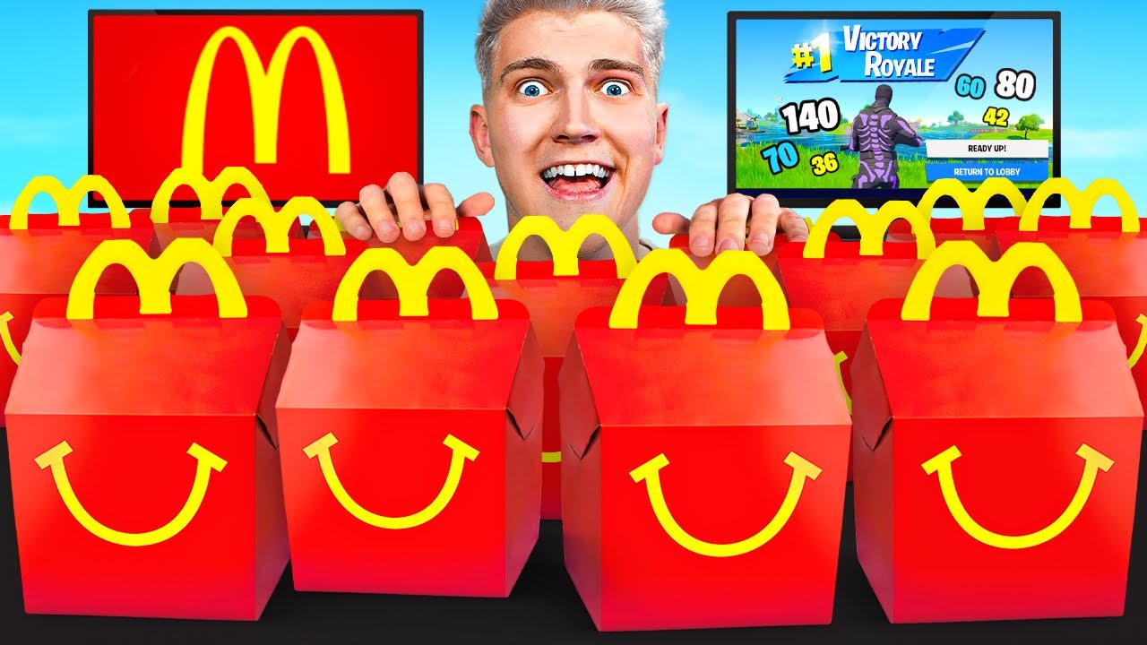 1 KILL = 1 HAPPY MEAL CHALLENGE sur FORTNITE Battle Royale