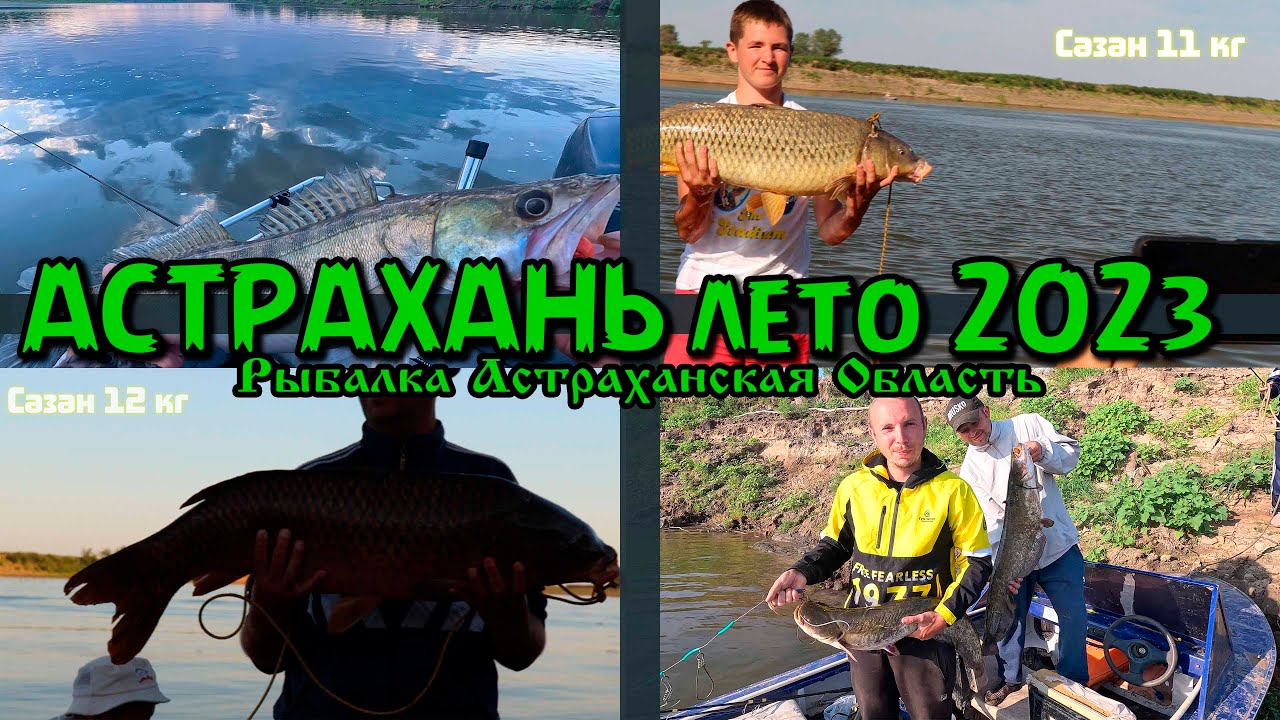 Астрахань 2023 / Рыбалка на реке Ахтуба Лето