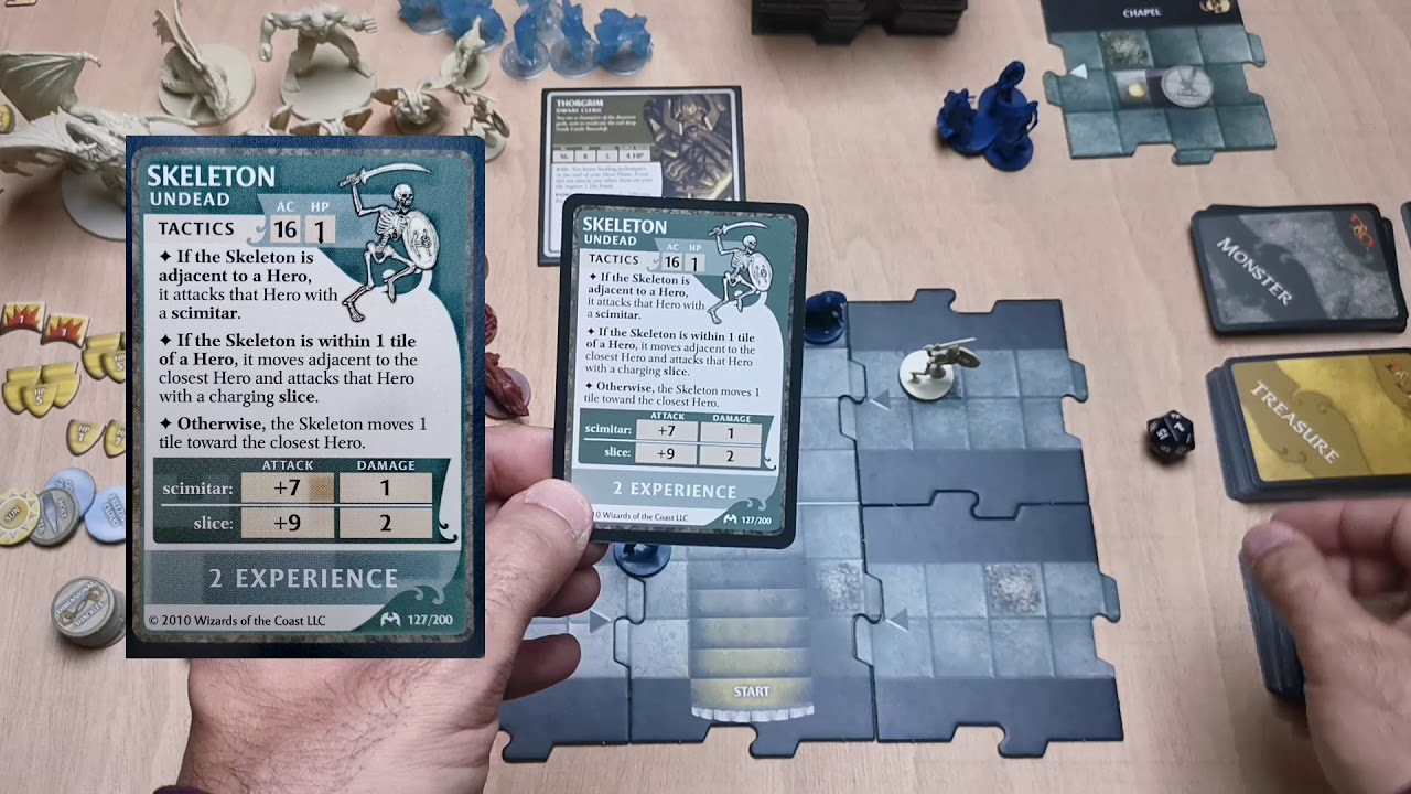 Autotutorial de Castle Ravenloft, el juego de tablero.