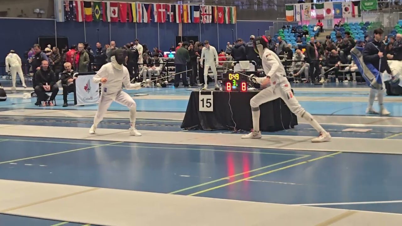 BAYARD SUI VS BUELAU GER T128 Men's Epee Vancouver 2025