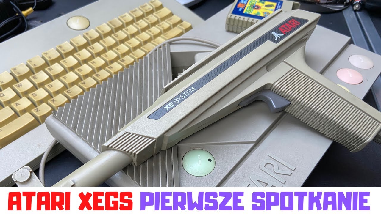 Atari XEGS - pierwsze spotkanie - 8 bitowa konsola od Atari!