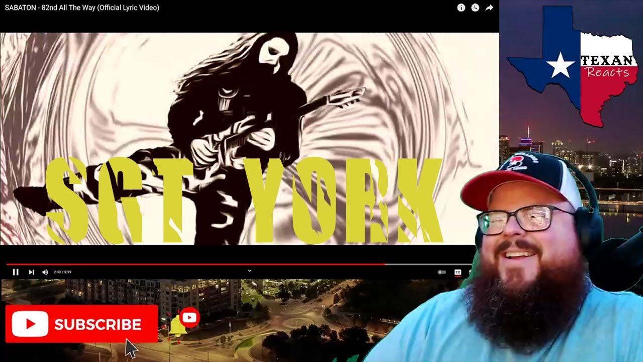 Sabaton - 82nd All The Way - Texan Reacts