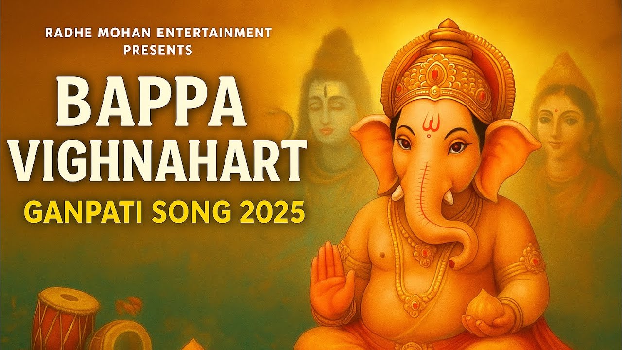 Bappa Vighnaharta | Ganpati Song 2025 🚩🔥 | Monu Singh Chauhan | Radhe Mohan Entertainment