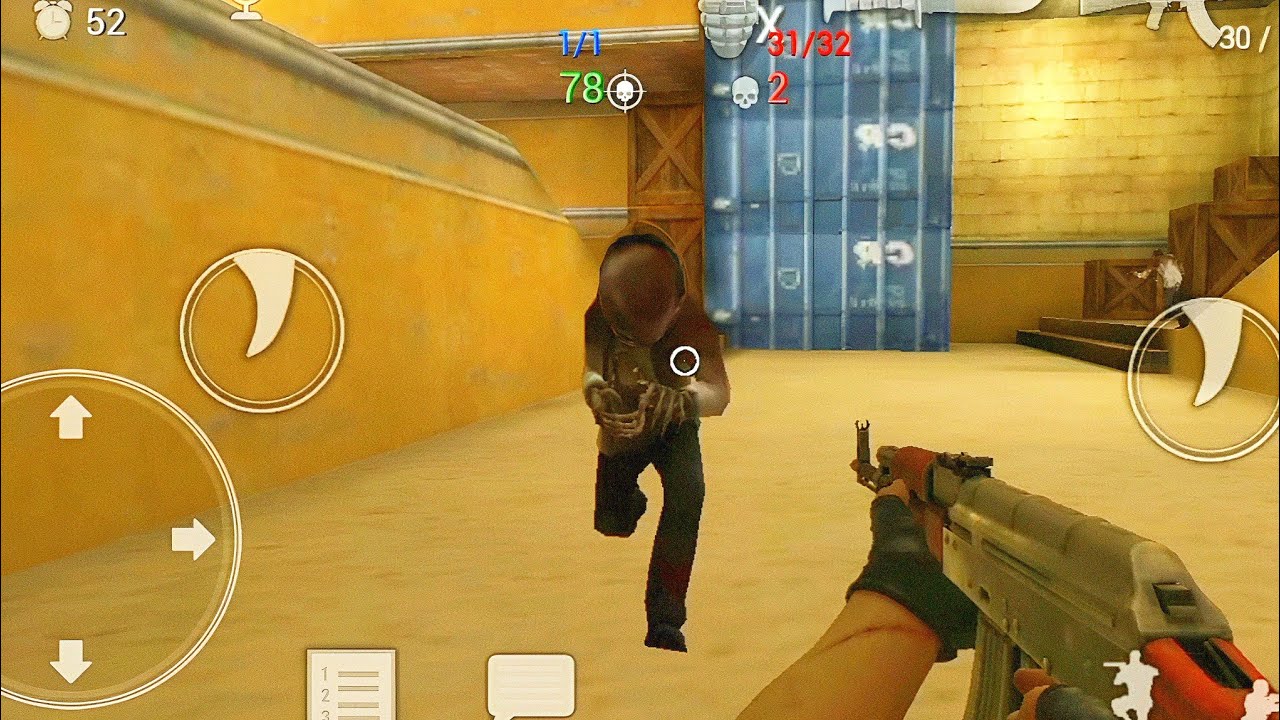 1 VS 32 Hard Mode || Special forces group 2 Zombie mode || Factory Map (GAMEPLAY)