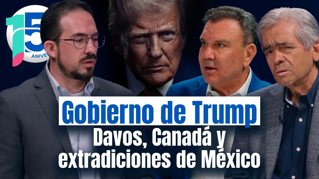 La furia de Trump en Davos y la entrega de 37 criminales mexicanos a EEUU, ¿bajará violencia?