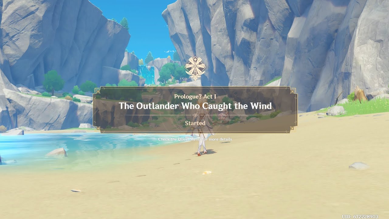 Genshin Impact - Homeward, He Who Caught the Wind: The Outlander Who Caught the Wind - All Cutscenes