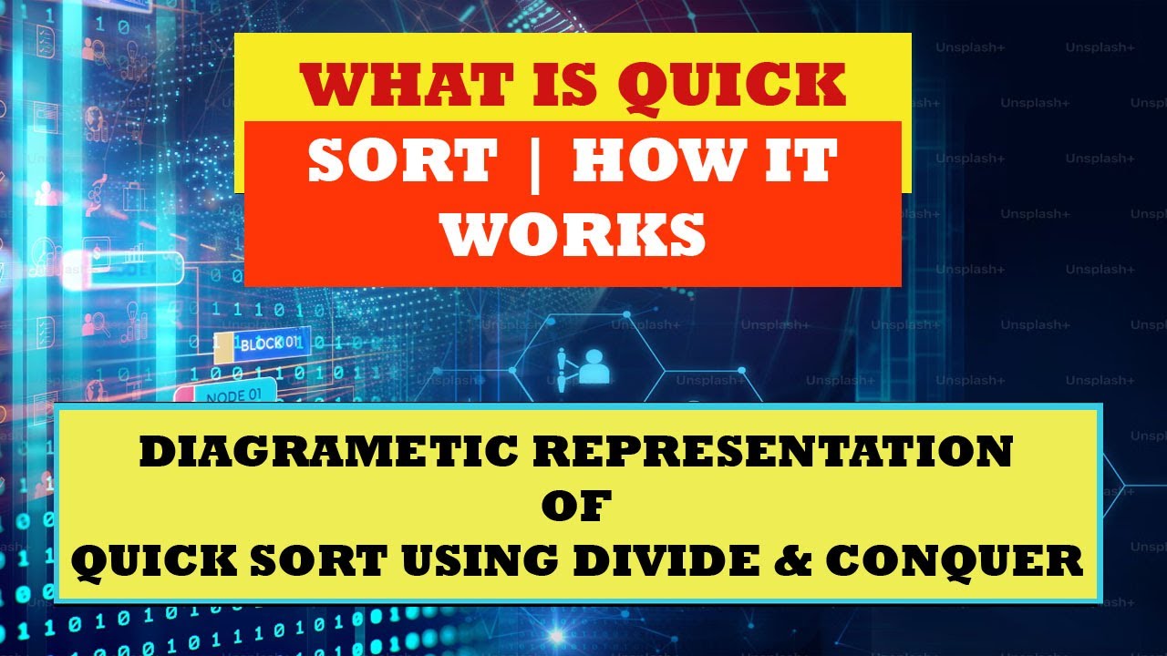 What is Quick Sort and How it works | What is Divide and Conquer technique Part-1