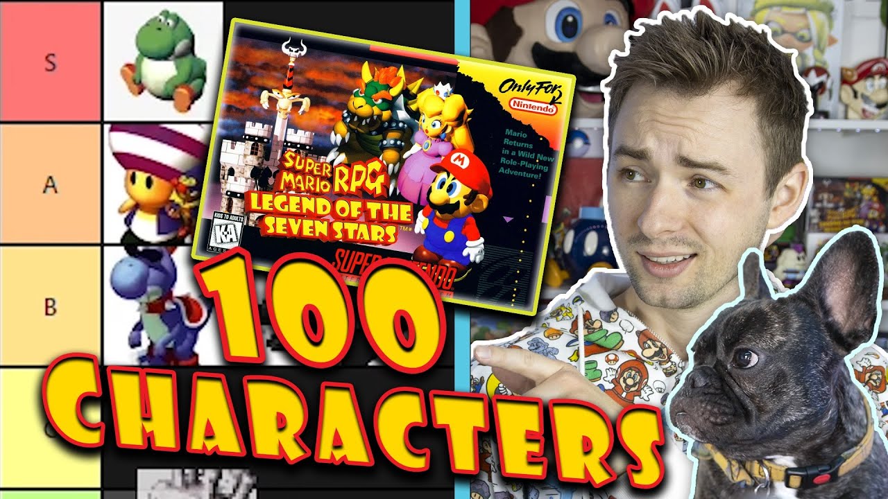 Ranking 100 Characters From Super Mario RPG!