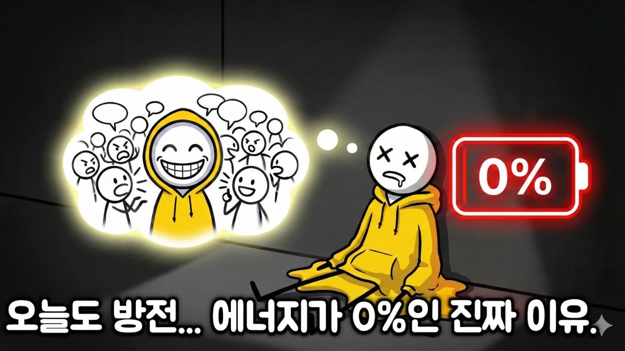 사람 만나고 오면 뻗어버리는 진짜 이유 (ft. 뇌과학 3초 해결법)