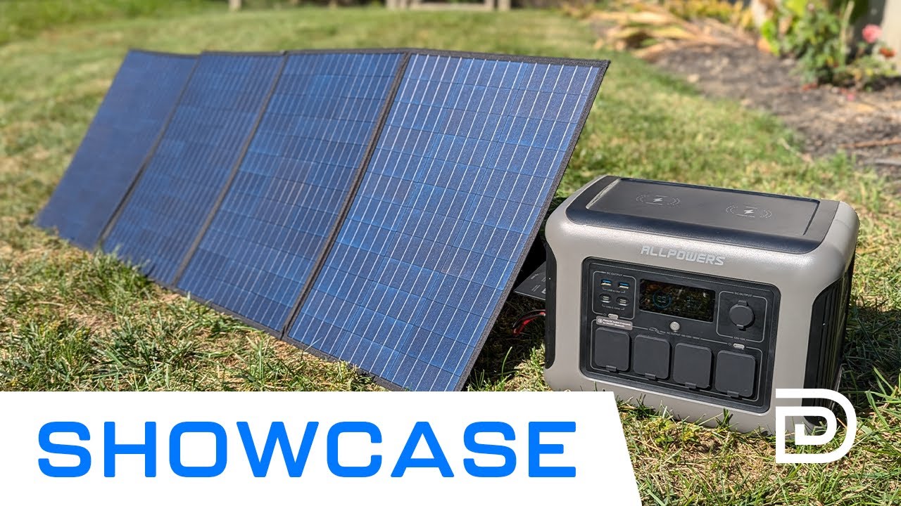 Never Lose Power Again! ALLPOWERS R1500 Portable Power Station