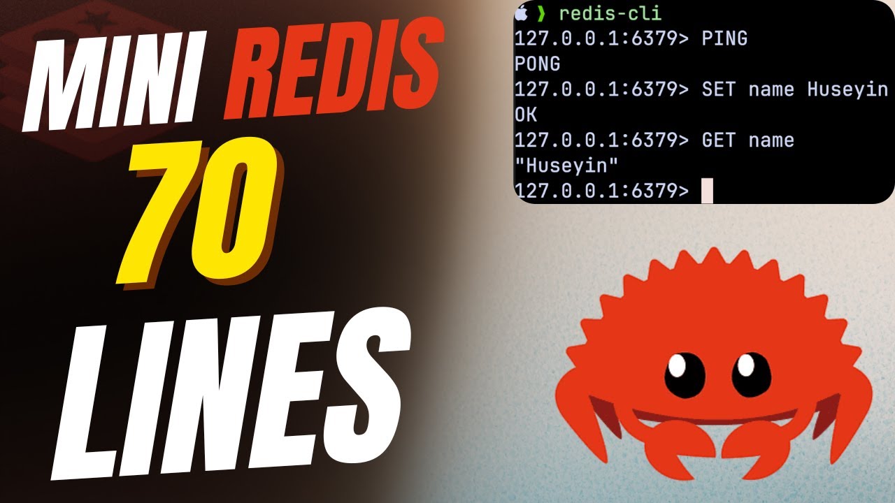 Build a Mini Redis in Rust (redis-cli Works!)