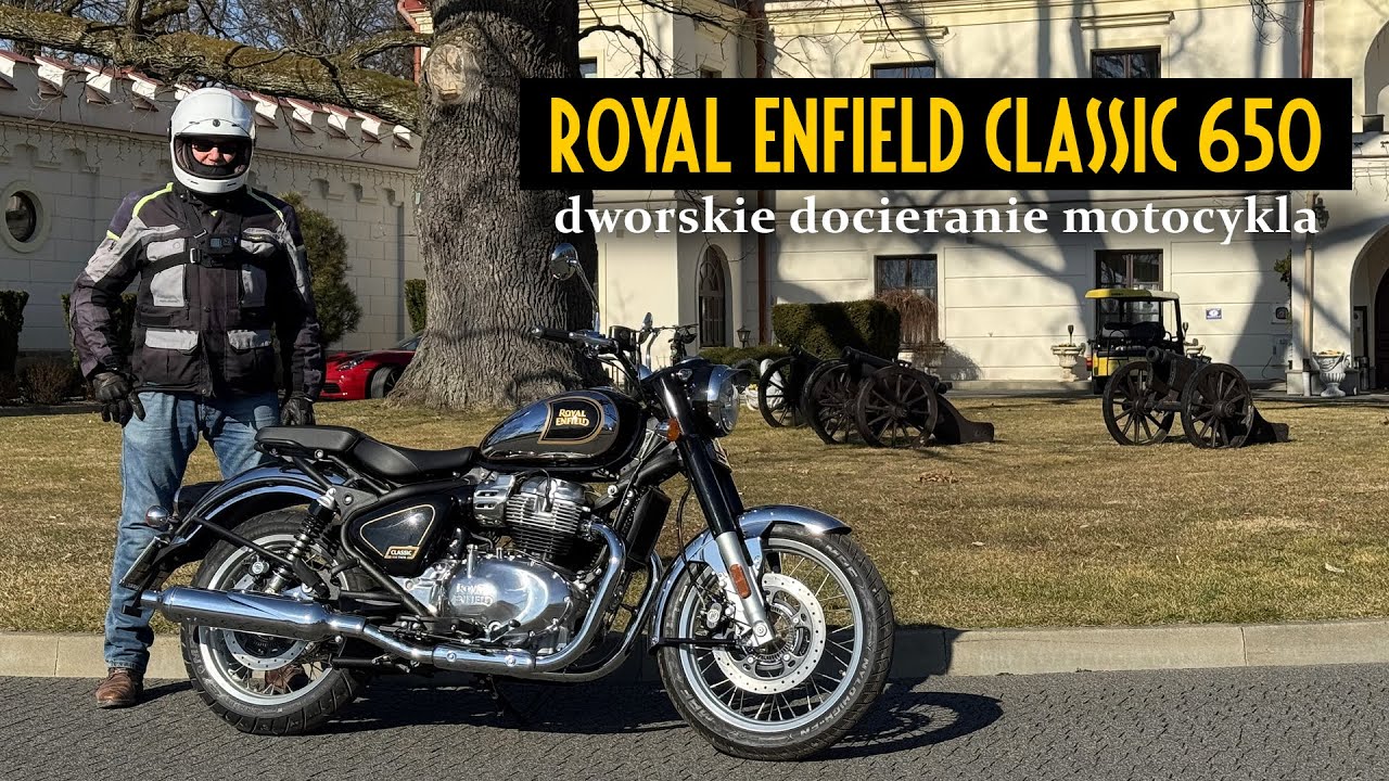 Royal Enfield Classic 650 - dworskie docieranie motocykla