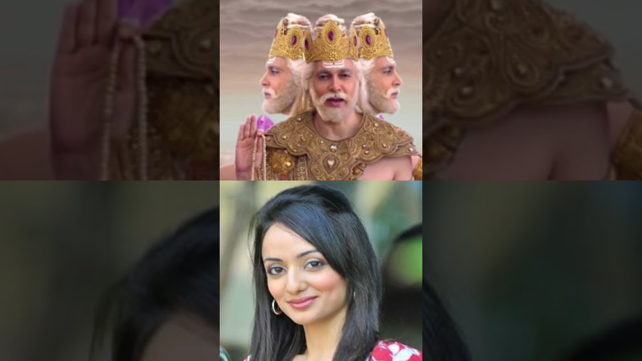 Reel vs Real life  characters  in vighnaharta ganesh #short#youtube#shortvideo#