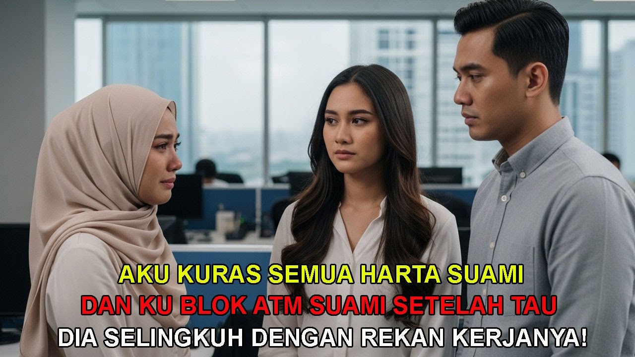 AKU KURAS SEMUA HARTA SUAMI DAN KU BLOK ATM SUAMI SETELAH TAU DIA SELINGKUH DENGAN REKAN KERJANYA!