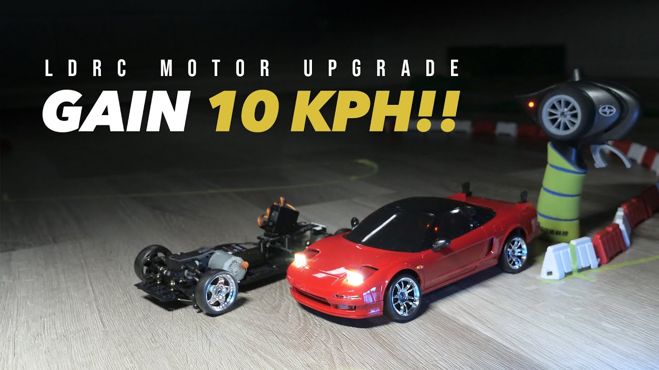 LDRC Drift Car - Motor Upgrade - Keep Stock Electronics!