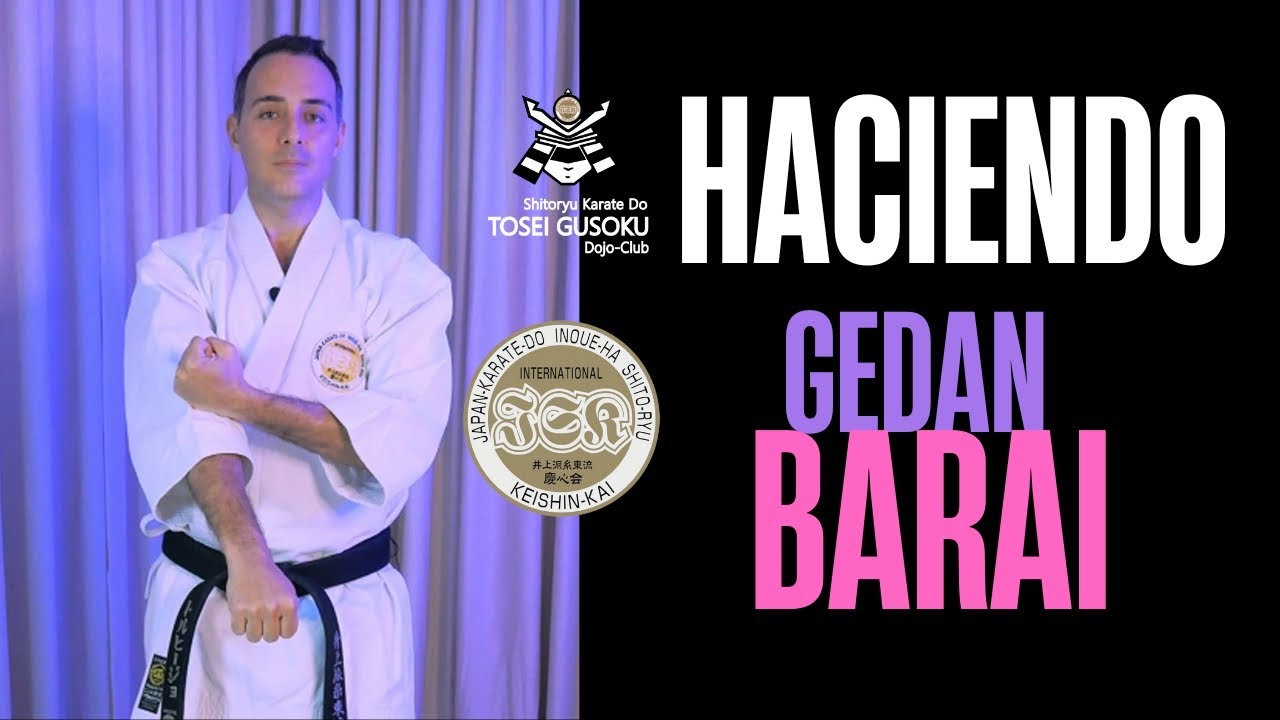 Como hacer un Gedan Barai paso a paso.