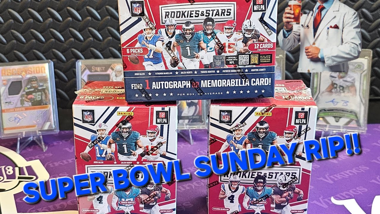 🏈 2025 Rookies & Stars Hobby Blaster Box x2