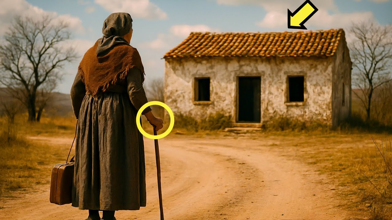 BIEDNA STARUSZKA DZIEDZICZY STARY DOM… ALE TO, CO ODKRYWA W ŚRODKU, ZMIENIA JEJ ŻYCIE