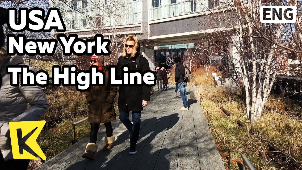 【K】USA Travel-New York[미국 여행-뉴욕]하이라인 공원/High Line/Elevated railroad