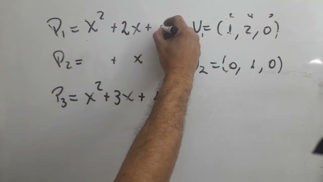 Algebra  •   ■ ¿ Polinomios L.I , LD ? 