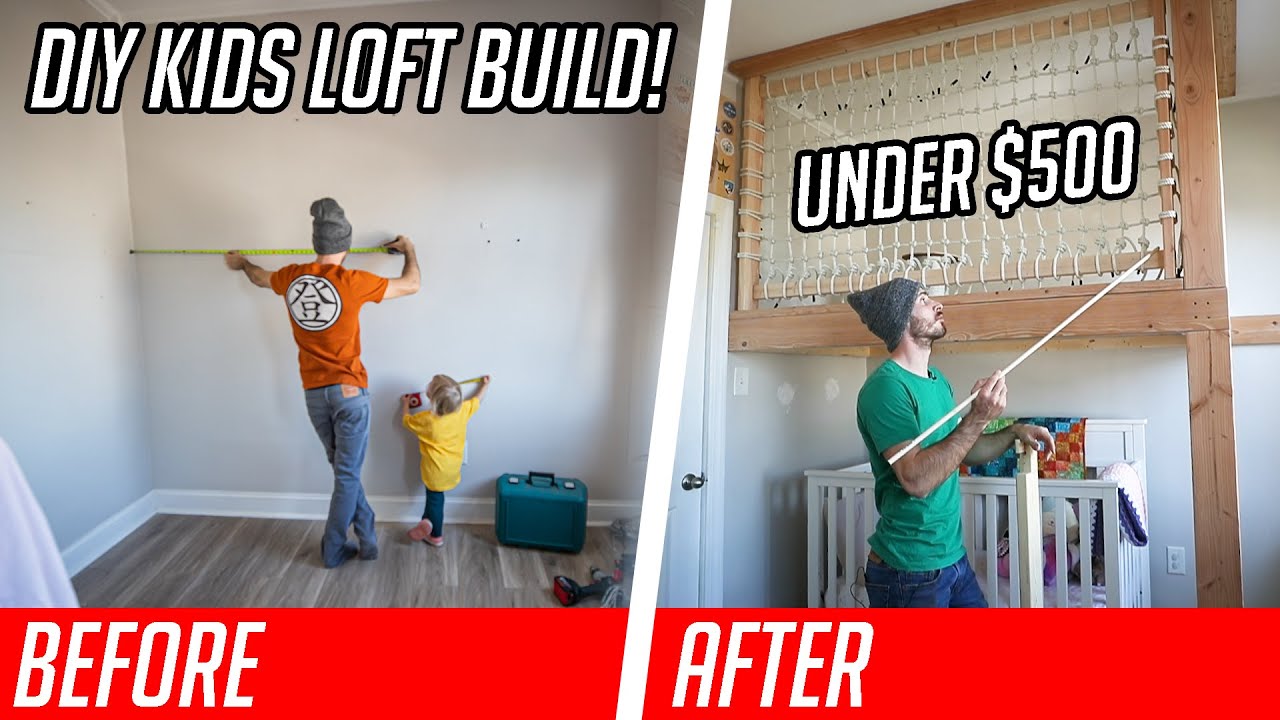 DIY Kids Loft Build