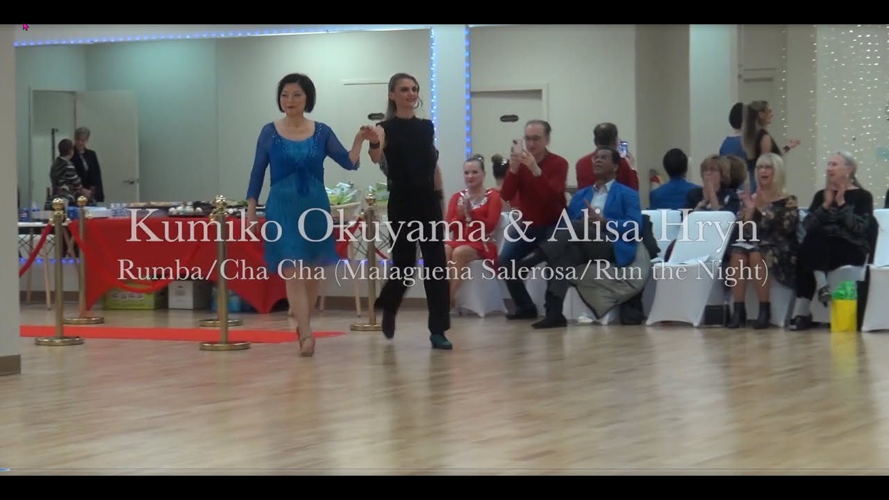 2025 Christmas Showcase - Kumiko & Alisa - Rumba/Cha Cha - Dream Ballroom Academy in Memphis TN