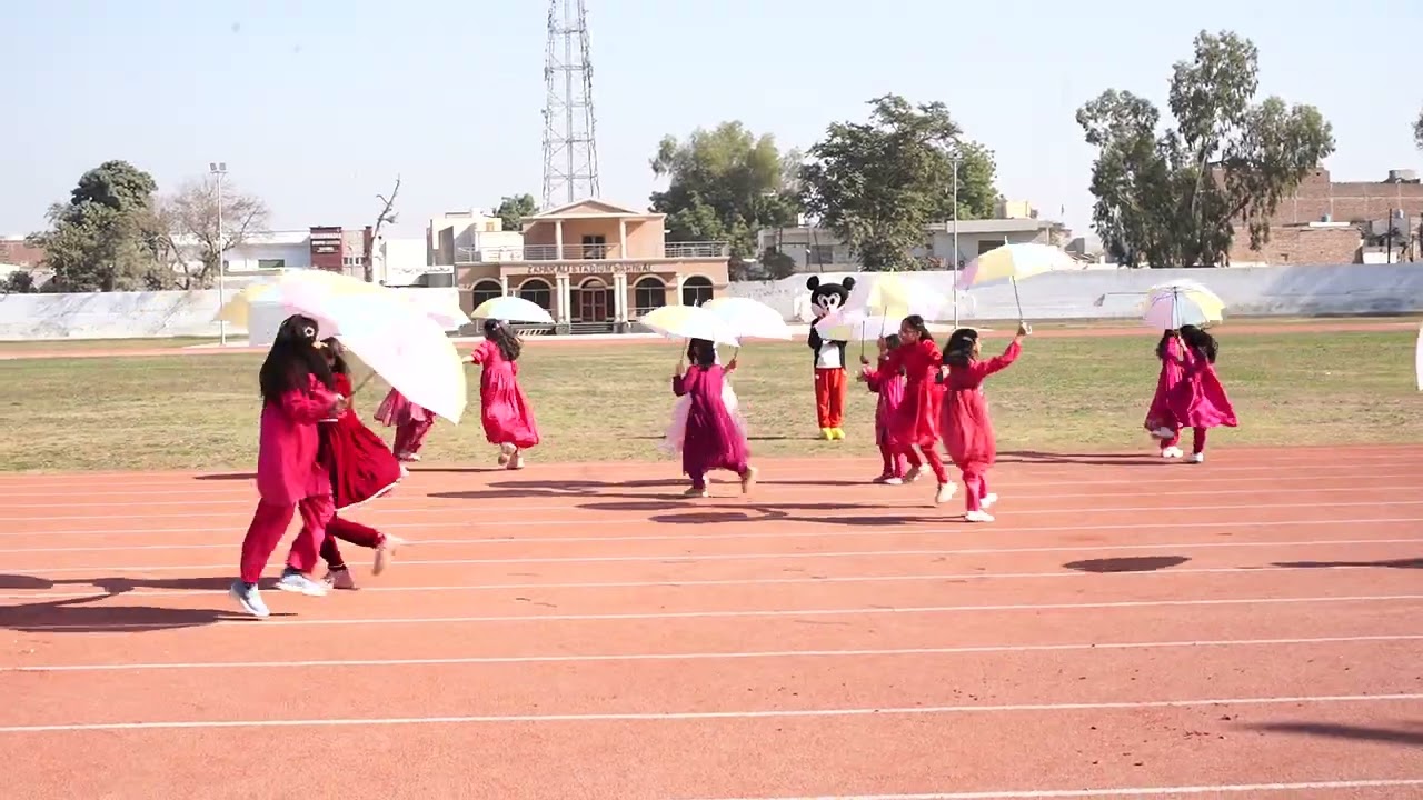 Umbrella Dance Performance By Jinnah City School Girls @GreenEntertainmentTV @Enjoygaming73