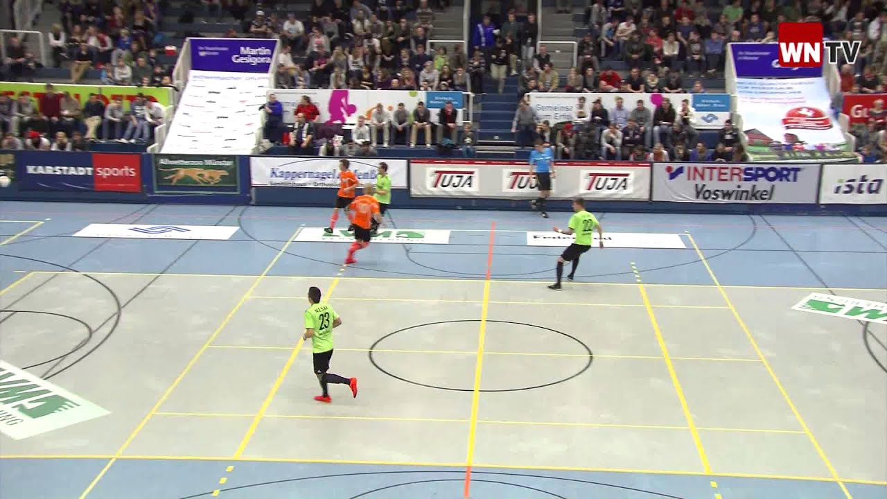 Westfalia Kinderhaus - Eintracht Münster Stadtmeisterschaften Hallenfußball Münster 2012 WN-TV