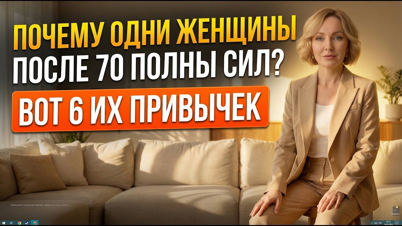 6 привычек, которые помогают женщинам оставаться активными после 60