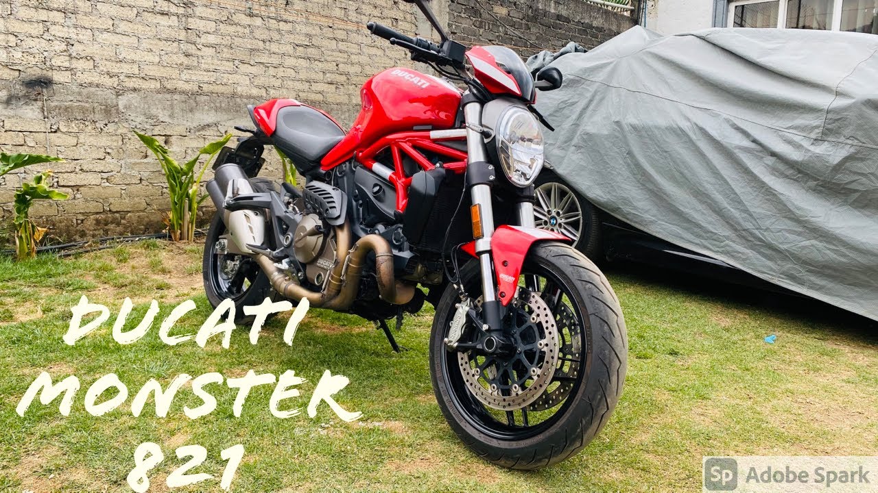 Les presento mi Ducati Monster 821 2016 - Nitram JR
