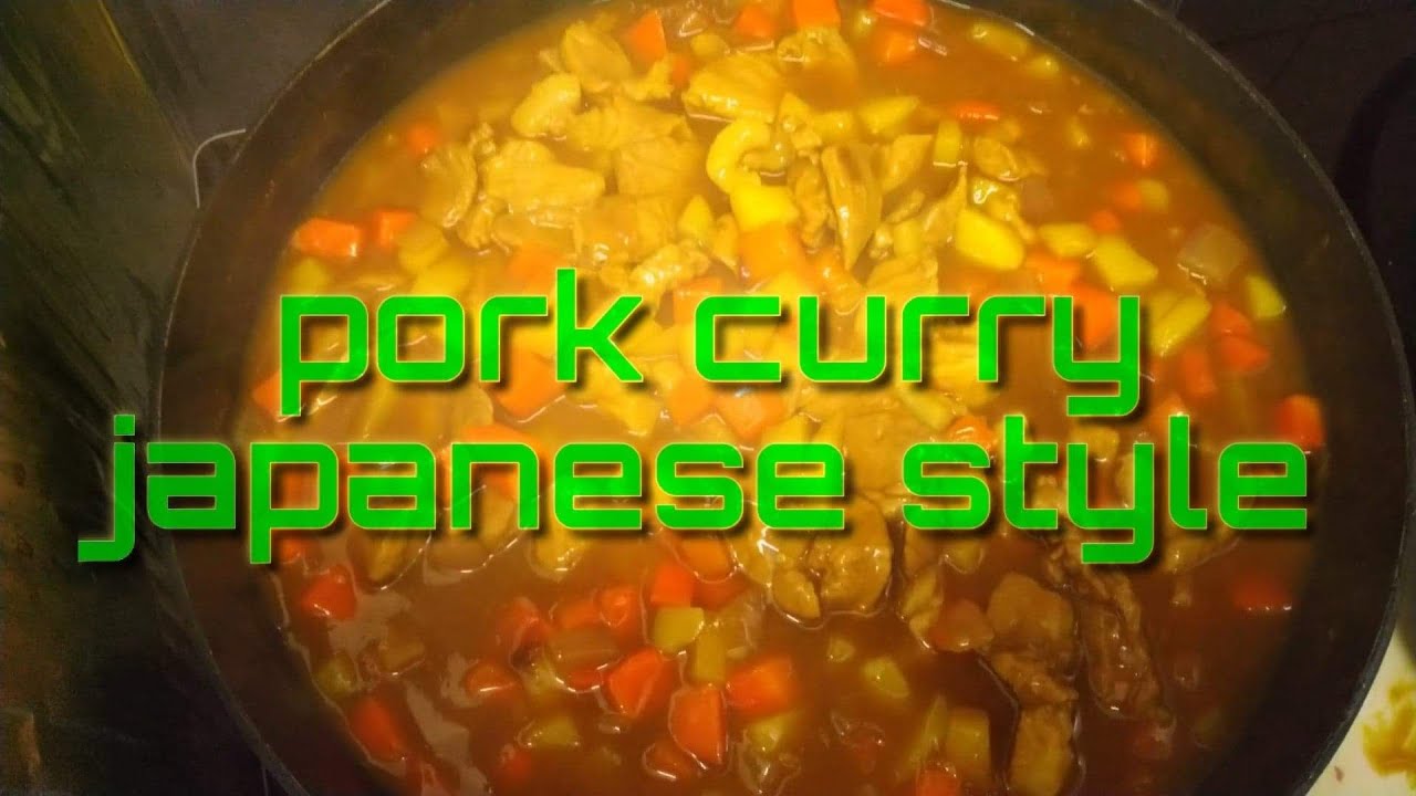 How to Cook Pork Curry ( Japanese Style)//by Al Mhatot