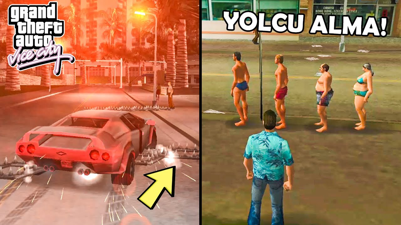 GTA VİCE CİTY'DEKİ HARİKA DETAYLAR!