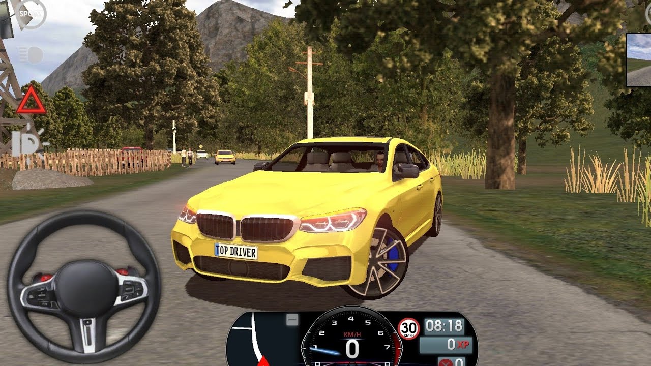 BMW 5 SERIES GT DRIVING SCHOOL SIMULATOR GAMEPLAY 