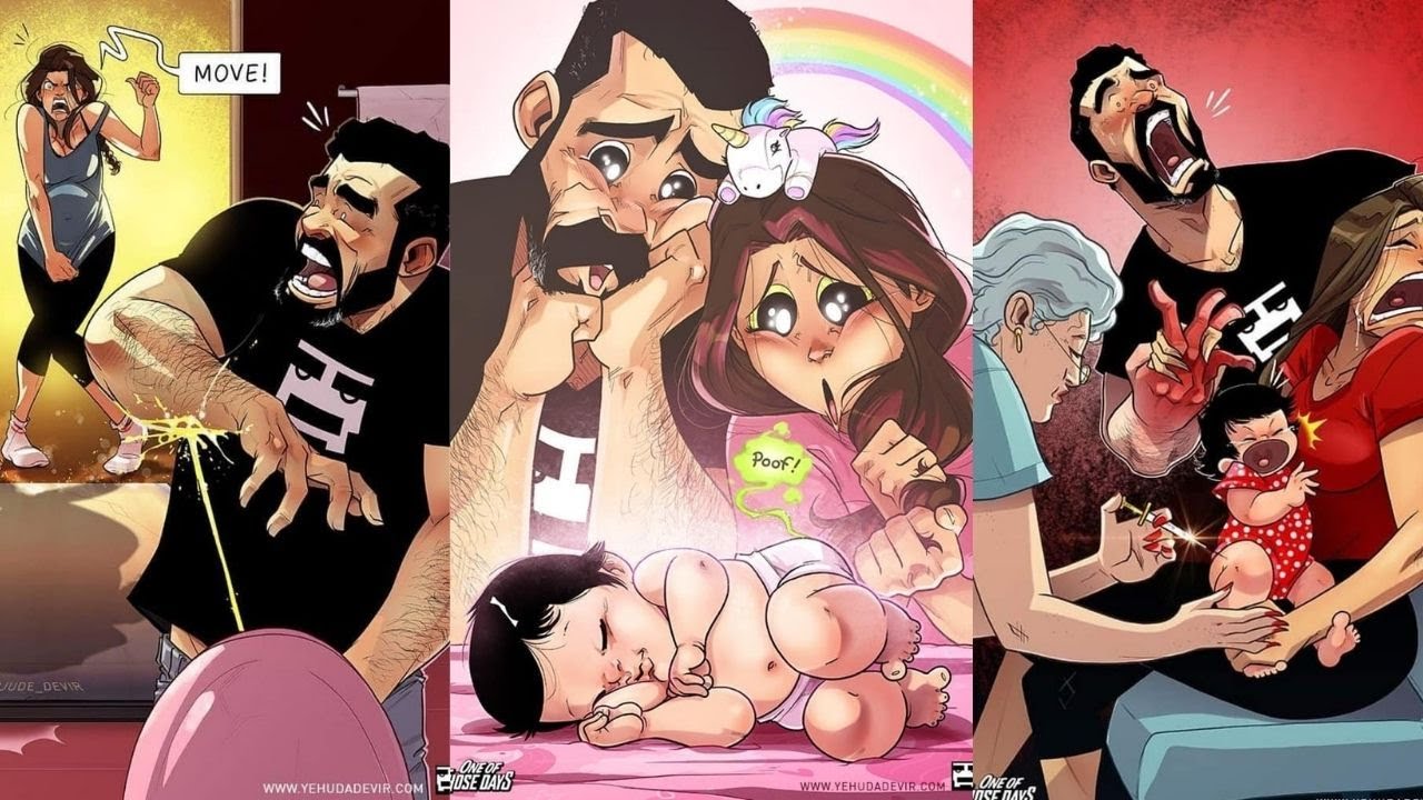 Artist Illustrates Everyday Life With His Wife In Adorable Comics | by Yehuda Devir # 5