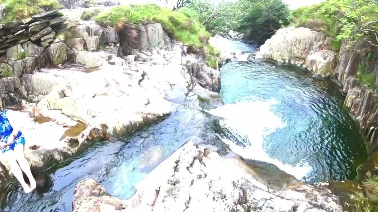 Harlech Beach /Watkins path waterfall/Cannock Chase Forest