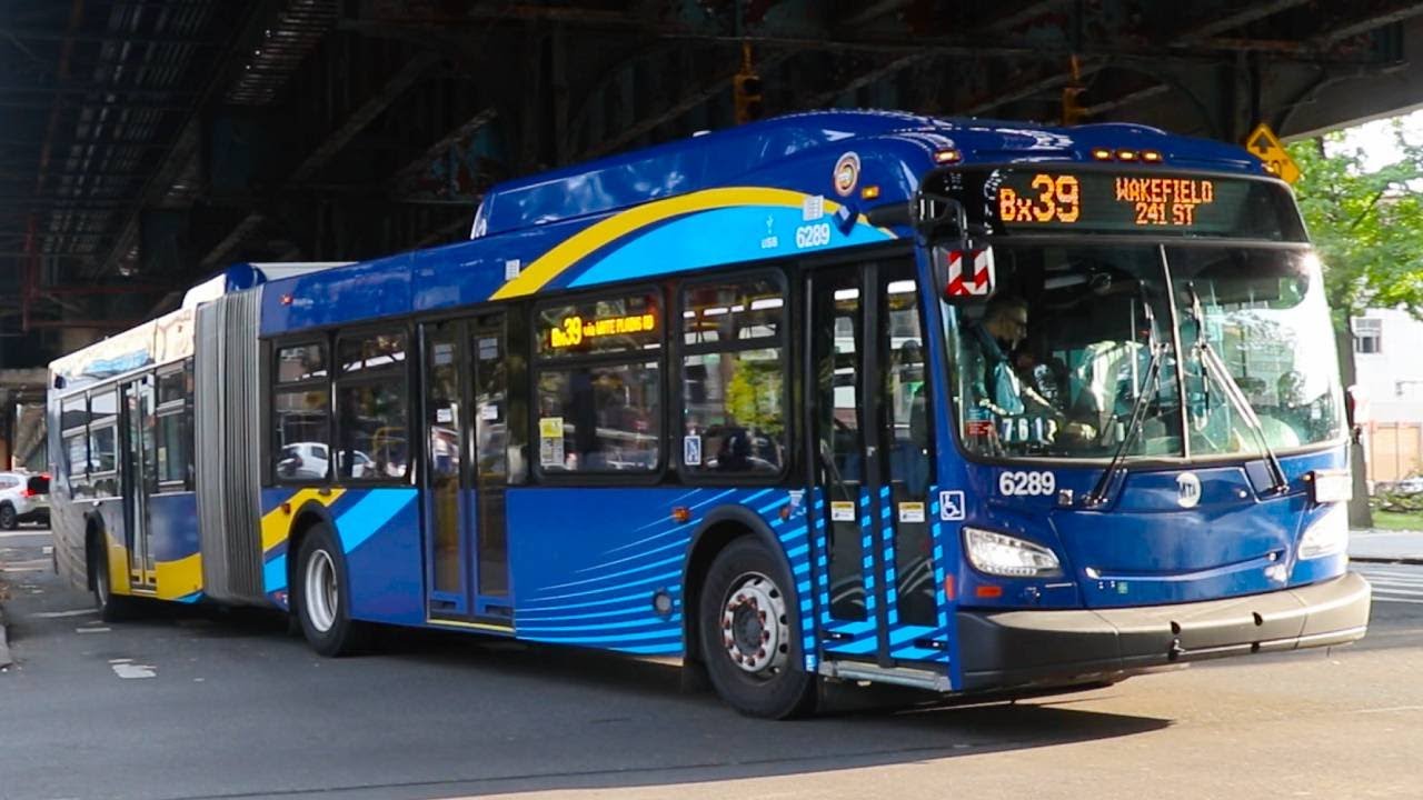 NYCT Bus: 2025 New Flyer XD60 #6289 on the Bx39 along White Plains Road