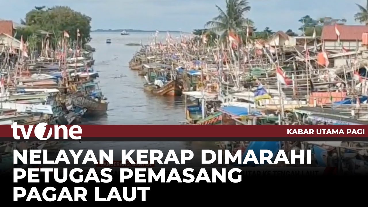 Kronologi Temuan Pagar Laut Misterius di Perairan Tangerang | Kabar Utama Pagi tvOne